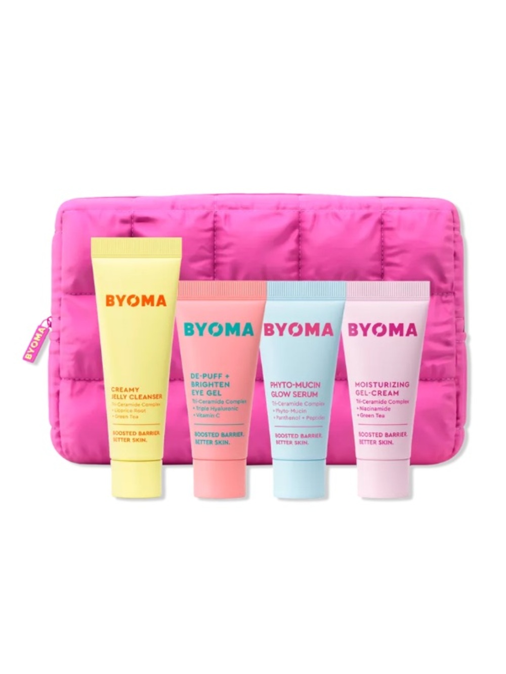 Byoma 5-Pc Skincare Minis & Pouch Set NEW